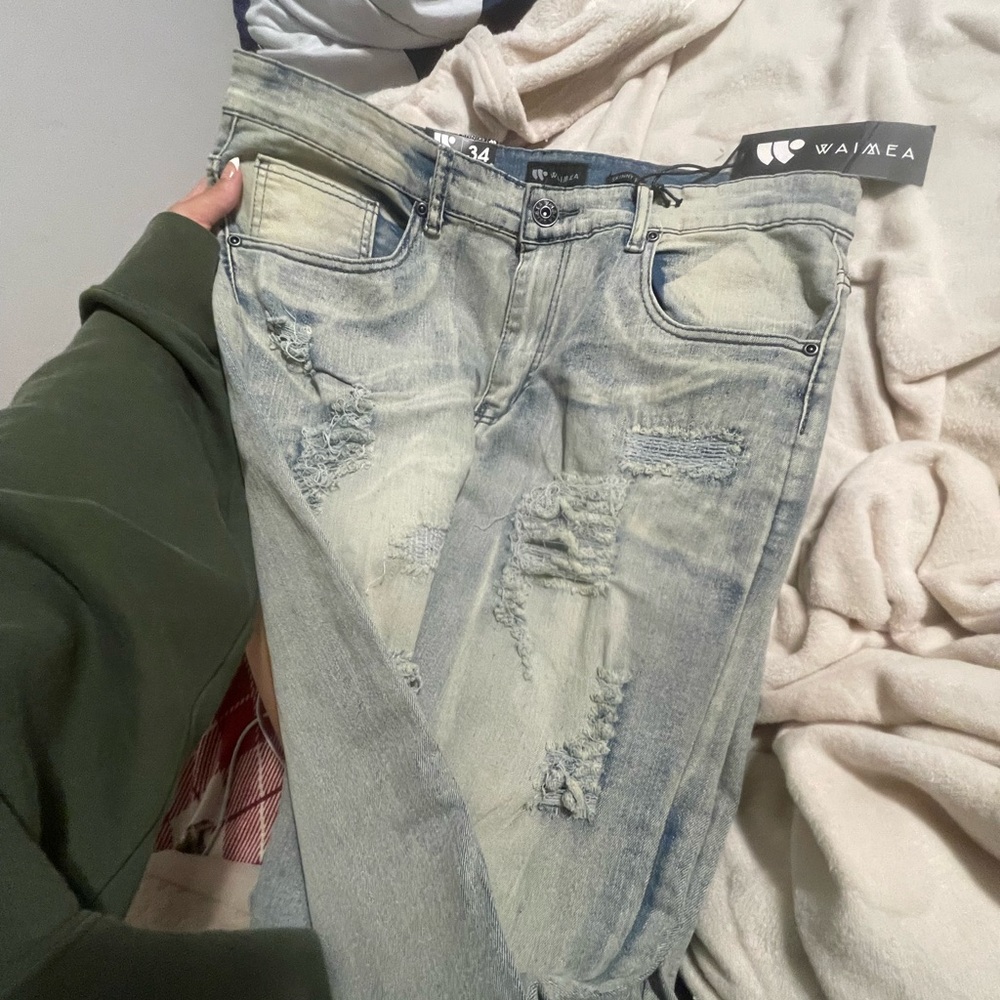 Aime Leon Dore Light Blue Skinny Jeans
